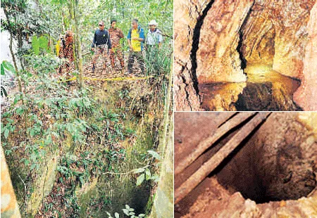 lombong emas di pekan titi kuala klawang jelebu