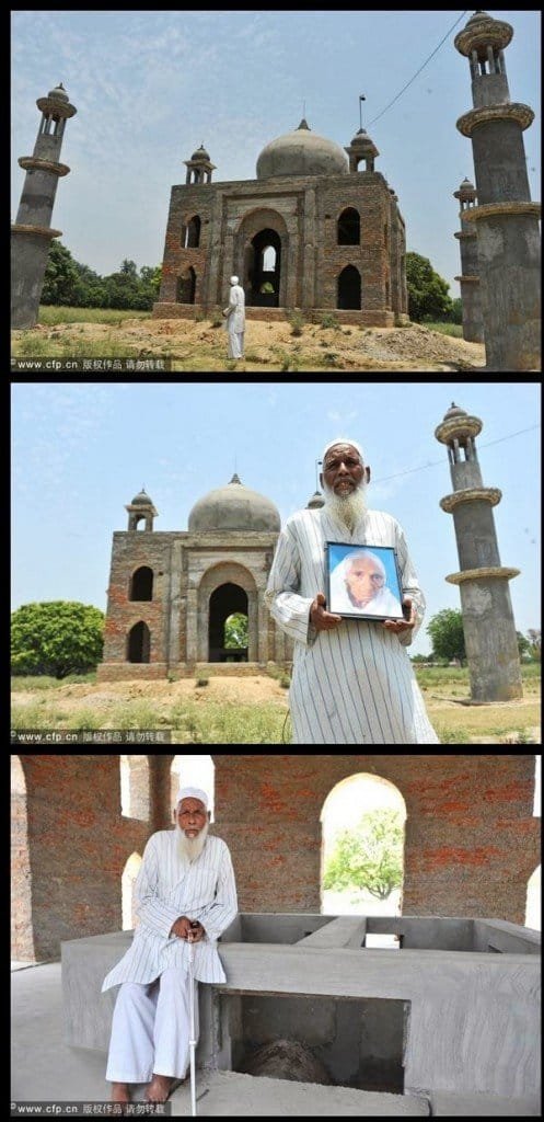 Lelaki Miskin Jual Barang Kemas Bina Taj Mahal