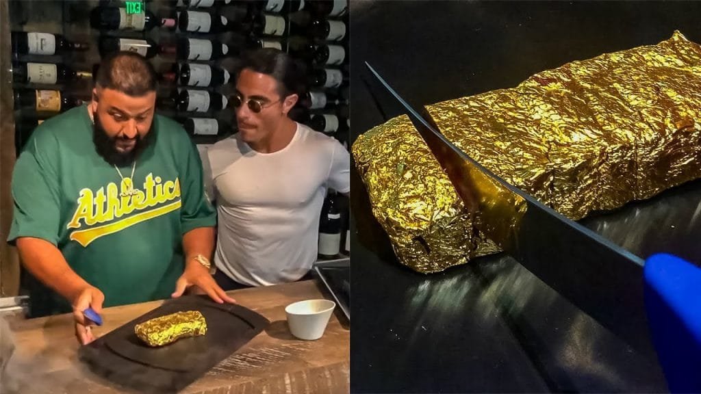 Salt Bae Hidang Steak Daging Emas 24 Karat