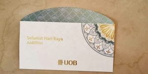 Sampul raya UOB Bank