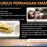 kursus asas perniagaan emas