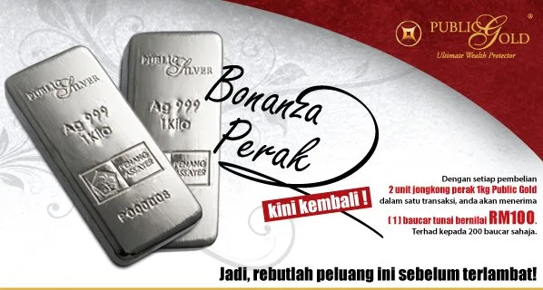 Promosi Public Gold April : Beli Silver dapat baucar RM100